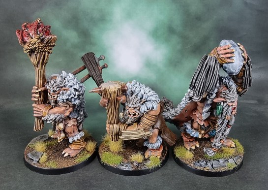 Shieldwolf Miniatures' Krumvaal Lower Yetis, Yhetees