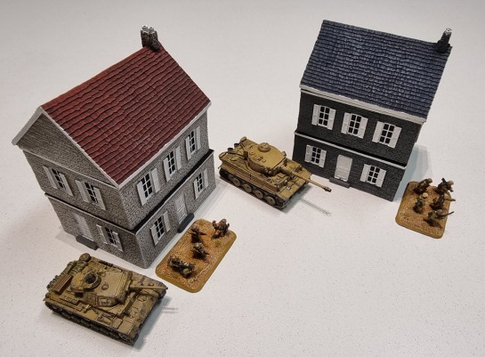 15mm Terrain Unboxing Review: Flames of War Battlefield in a Box - Antwerp House (BB157) &amp; Dresden House (BB161), 15mm, 1:100, 1/100 buildings, What a Tanker, Battlegroup, Team Yankee