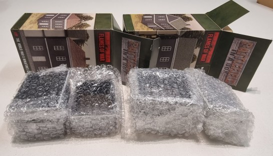 Flames of War Battlefield in a Box - Cherbourg House (BB157) & Munich House (BB159), 15mm, 1:100, 1/100 buildings, What a Tanker, Battlegroup, Team Yankee