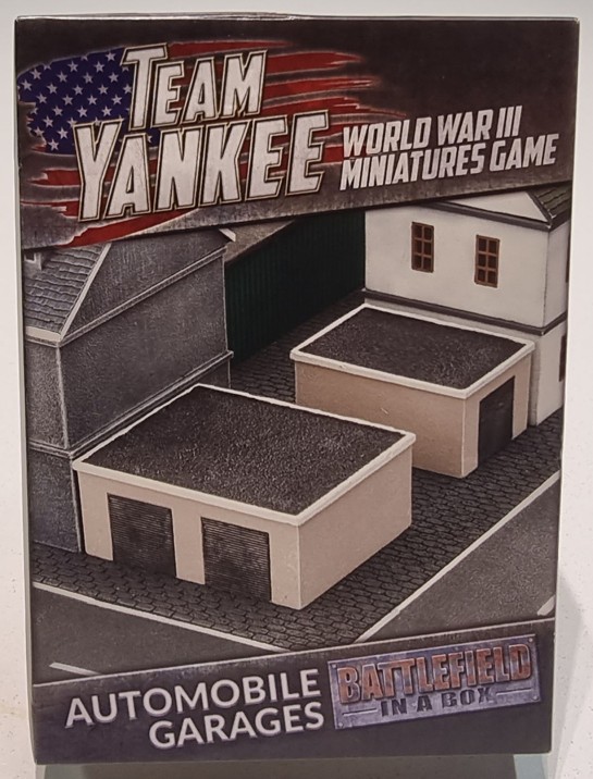 Team Yankee Battlefield in a Box - Automobile Garages (BB167), 15mm, 1:100, 1/100 buildings, What a Tanker, Battlegroup, Team Yankee
