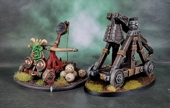 Zombicide: Green Horde - Trebuchet, Oldhammer WHFB Iron Claw Goblin Catapult Bob Olley, 