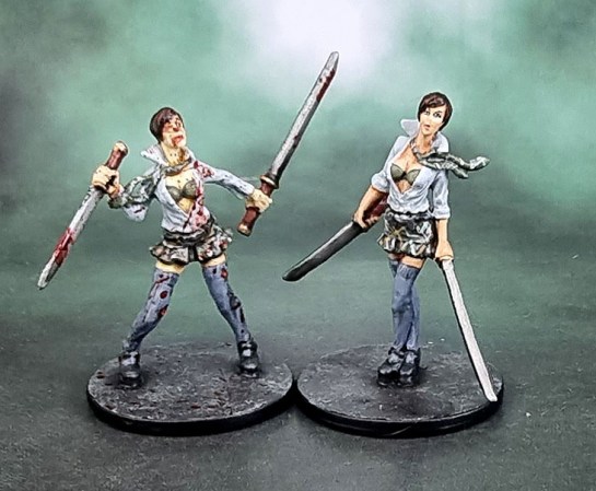 Zombicide Survivor “Maki” (Paolo Parente guest artist pack)