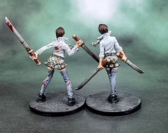 Zombicide Survivor “Maki” (Paolo Parente guest artist pack)
