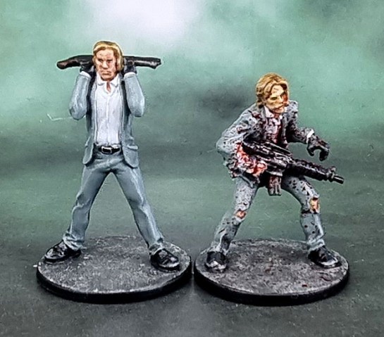 Zombicide Survivor - Val Kilmer as Chris Shiherlis from Heat