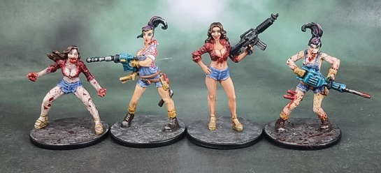 Zombicide Survivors “Cat” (Catherine Bach as Daisy Duke from The Dukes of Hazzard) & "Dylan" (Paolo Parente guest artist pack)