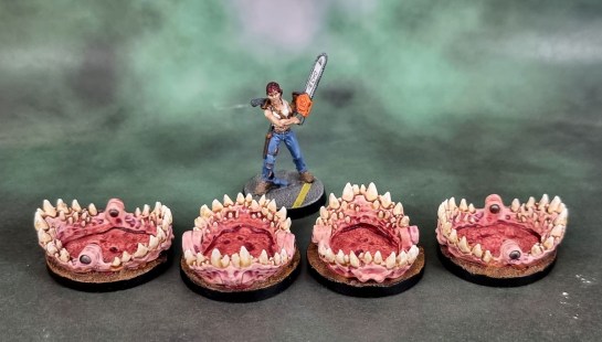 Massive Darkness 2 - 3D Pack: Hellscape, Reaper 50153: Berkeley, Zombie Survivor