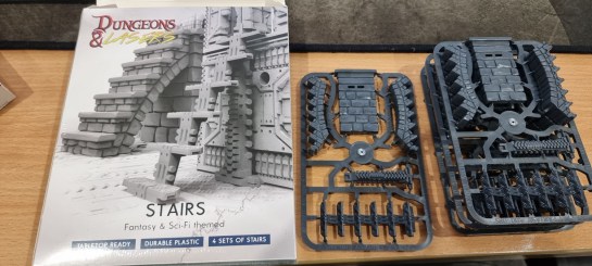 Archon Studios Dungeons and Lasers: Woodhaven - "Stairs: Fantasy and Sci-Fi Themed" - Review