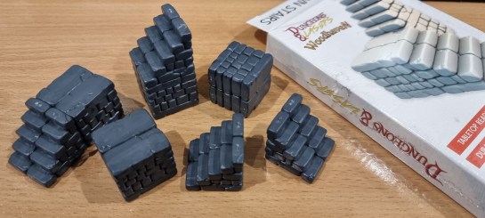 Archon Studios Dungeons and Lasers: Woodhaven - "Stone Town Stairs Set"