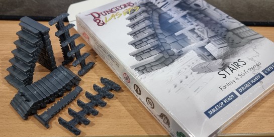 Archon Studios Dungeons and Lasers: Woodhaven - "Stairs: Fantasy and Sci-Fi Themed" - Review