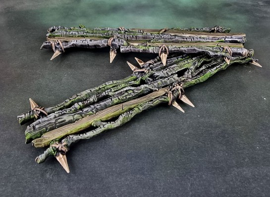 War Cry: Log Bridges, Dirty Down Moss Weathering Effect Paint