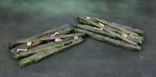War Cry Catacombs: Wooden Bridges, Dirty Down Moss Weathering Effect Paint