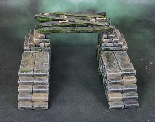 Archon Studios Dungeons and Lasers: Woodhaven - "Stone Town Stairs Set"