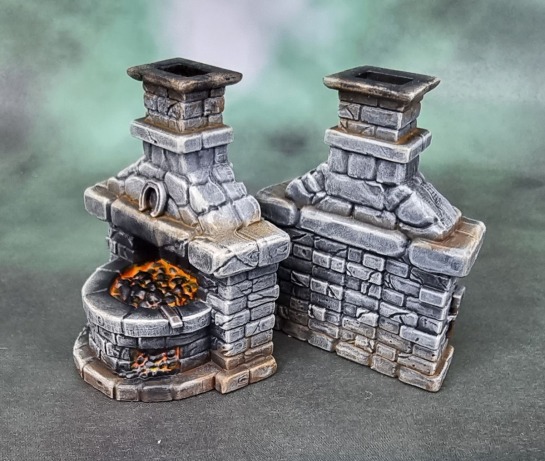 Archon Studios Dungeons and Lasers Woodhaven Kickstarter - Stretch Goals Part 1 of 3. Blacksmith's Forge,
