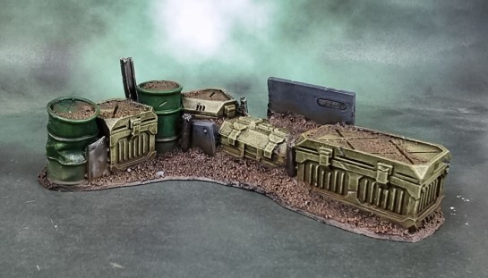 HQ Resin: Space Colony Barricades