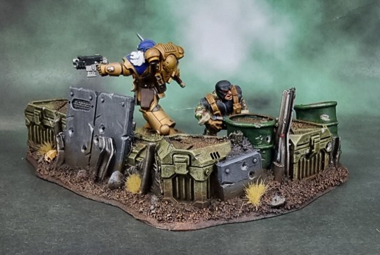 HQ Resin: Space Colony Barricades