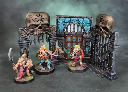 WarCry Catacombs: Gates, Slaangor Chosen of Slaanesh, Slaanesh Beastmen