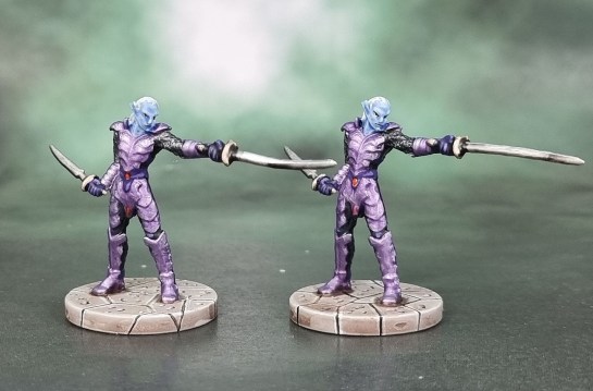 Dungeons and Dragons Miniatures, The Legend of Drizzt - Drow Duellists