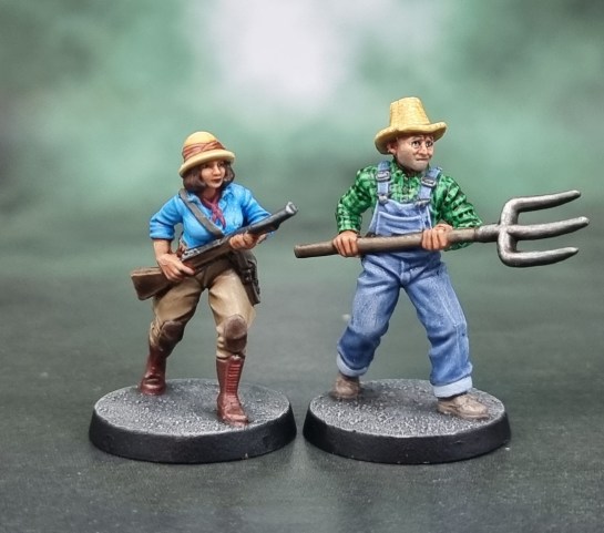 Cthulhu: Death May Die Miniatures - Ariele Venturi & Sam Wood, Cthulhu Investigators