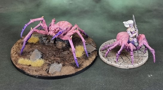 D&D Dungeons and Dragons Monster Manual 76: The Legend of Drizzt - Dinin Do'Urden, Drow Drider, Massive Darkness Giant Spider