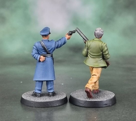 Cthulhu: Death May Die Miniatures - Sergeant Mario Braghieri & Lord Adam Benchley, Cthulhu Investigators