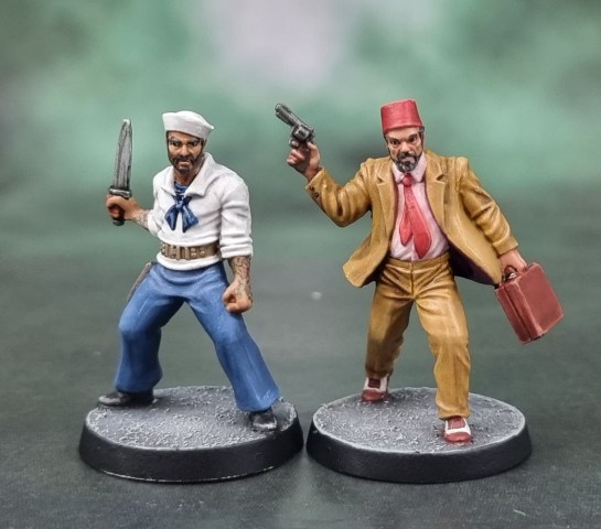 Cthulhu: Death May Die - Machinist's Mate Tony Boyle & Ahmed Yasin