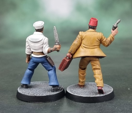 Cthulhu: Death May Die - Machinist's Mate Tony Boyle & Ahmed Yasin