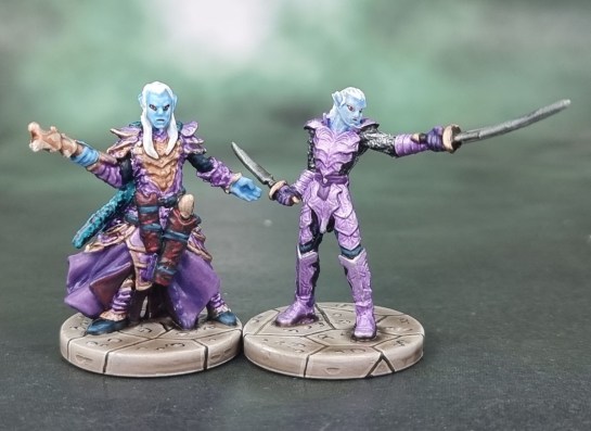 D&D Monster Manual. The Legend of Drizzt - Drow Wand Mage, Drow Duellists