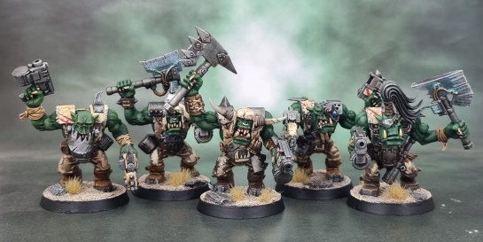 Assault on Black Reach Ork Nobz, Blood Axe Nobz