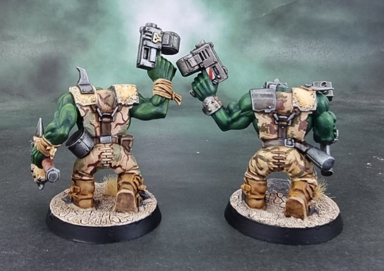 Assault on Black Reach Ork Nobz, Blood Axe Nobz