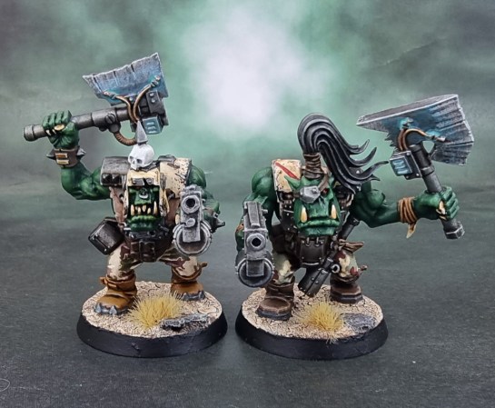 Assault on Black Reach Ork Nobz, Blood Axe Nobz