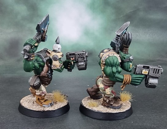 Assault on Black Reach Ork Nobz, Blood Axe Nobz