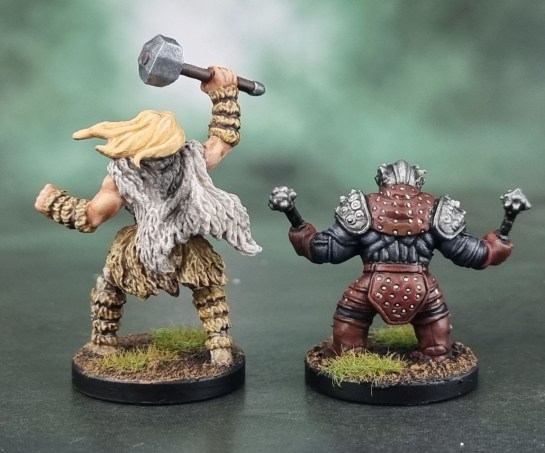 D&D Heroes: The Legend of Drizzt - Wulfgar, Human Barbarian & Athrogate, Dwarf Battlerager