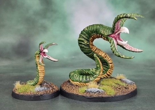 WizKids WZK90068 Dungeons and Dragons D&D Nolzurs Marvelous Miniatures Grick and Grick Alpha Miniatures