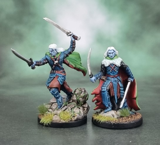 Dungeons & Dragons Heroes Gale Force Nine GF9 D&D Collectors Series - Drizzt Do'Urden, Drow Ranger