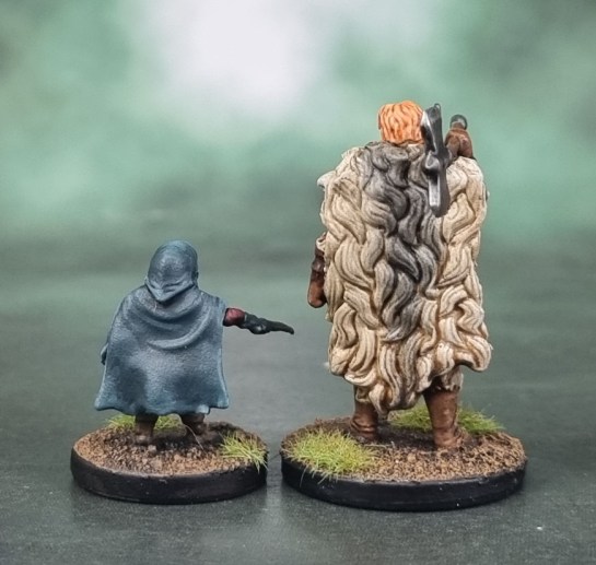 Dungeons and Dragons, D&D Temple of Elemental Evil Heroes - Alaeros Margaster, Human Fighter & Ratshadow, Lightfoot Halfling Rogue