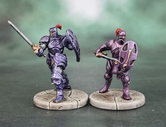 Dungeons and Dragons D&D Dungeon of the Mad Mage – Zalthar Shadowdusk &; Dezmyr Shadowdusk Painted Miniatures