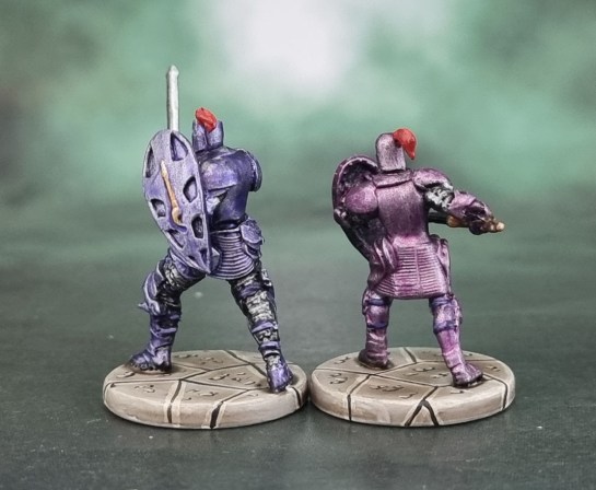 Dungeons and Dragons D&D Dungeon of the Mad Mage – Zalthar Shadowdusk &; Dezmyr Shadowdusk Painted Miniatures