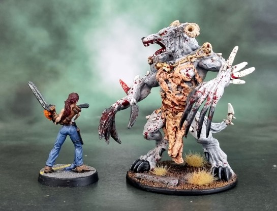 Zombicide Black Plague: Abominalpha, Reaper Miniatures 50153 Berkeley Zombie Survivor
