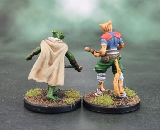 Dungeons and Dragons, D&D Tomb of Annihilation Heroes - Dragonbait, Saurial Paladin & Birdsong, Tabaxi Bard