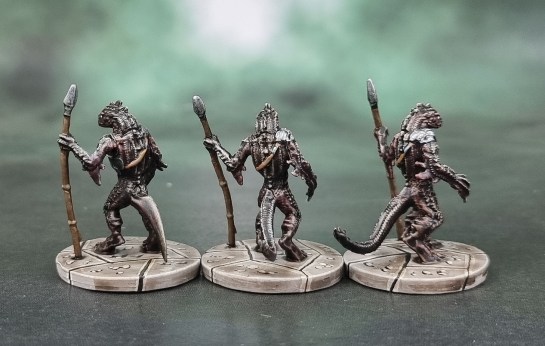 Dungeons and Dragons Miniature Figures D&D Temple of Elemental Evil – Troglodytes