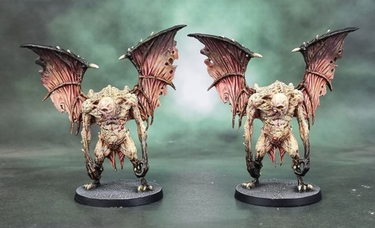 Cthulhu: Death May Die - Byakhee Painted Figures Miniatures