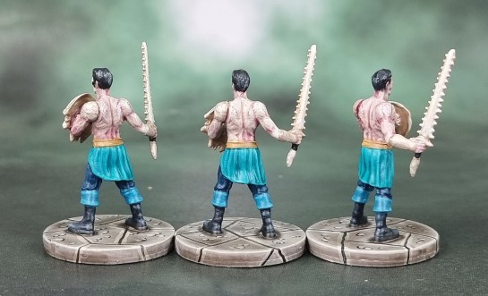 Dungeons and Dragons Miniature Figures D&D Temple of Elemental Evil – Water Cultist Warriors