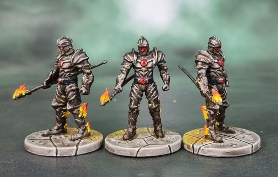 Dungeons and Dragons Miniature Figures D&D Temple of Elemental Evil – Fire Cultist Warriors