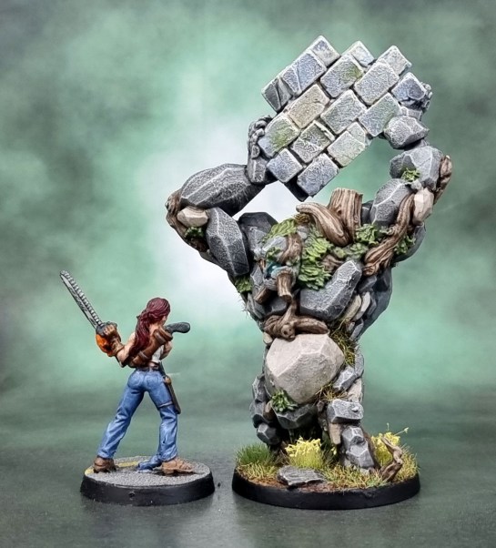 Massive Darkness: Earth Elemental, Reaper Miniatures 50153 Berkeley Zombie Survivor