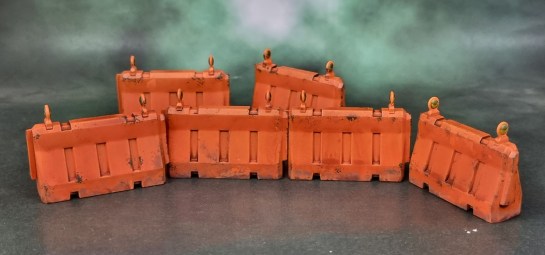 Marvel Crisis Protocol NYC Construction Site Terrain Pack: Barriers