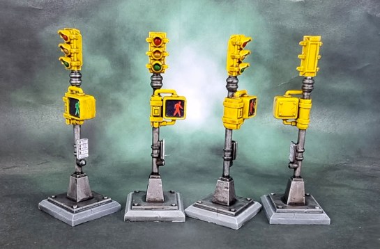 Marvel Crisis Protocol Terrain: Traffic Lights