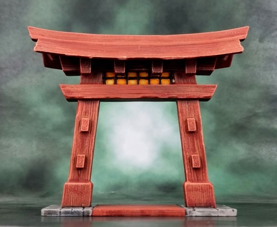 Shadows of Brimstone Forbidden Fortress: Gateways Into Madness - Japanese Gateways (Torii Gates)