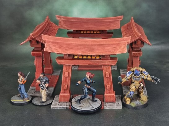 Shadows of Brimstone Forbidden Fortress: Gateways Into Madness - Japanese Gateways (Torii Gates)