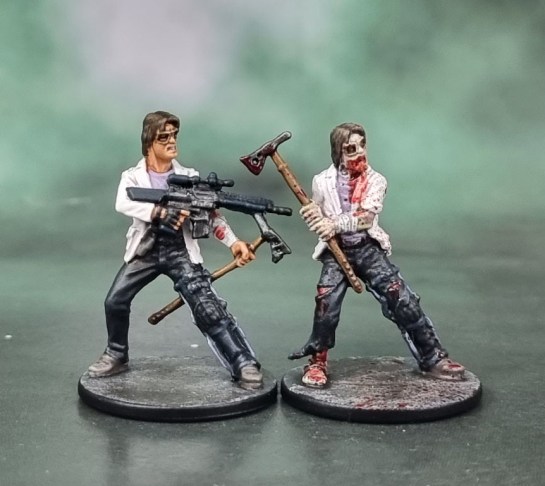 Zombicide Angry Neighbors Survivors "Jeff" Don Johnson (Miami Vice)