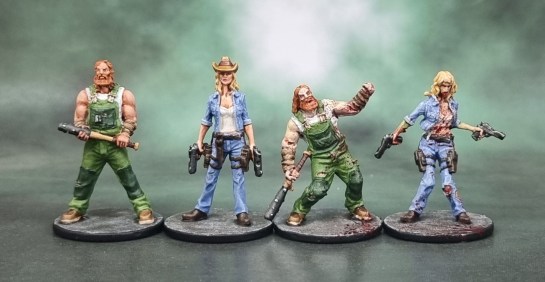Zombicide Rue Morgue Survivors “Bear” & “Jane”